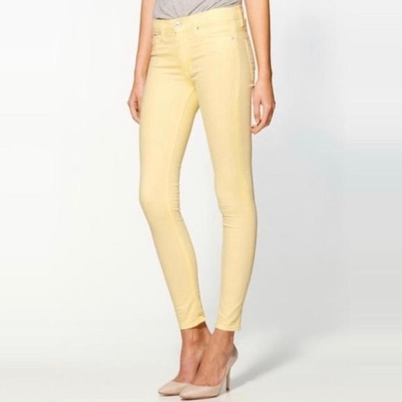 Hudson Yellow Skinny Jeans size 26 - Picture 1 of 6